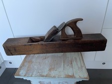 Antique Wooden Jack Plane With