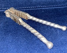 Antique Twisted Iron Nutcrackers Vintage Hand Forged Metal Nut Cracker