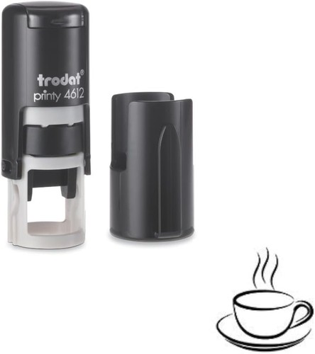 Coffee cup stamp loyalty - stamp,