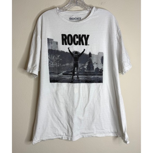 Rocky shirt mens white - rocky,