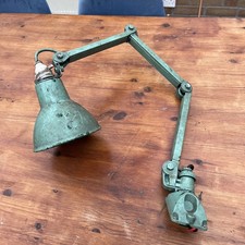 Vintage industrial workshop lamp