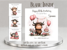 Highland Cow Personalised