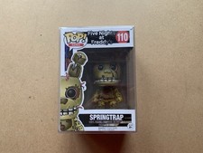 Funko Pop! Springtrap #110 Five Nights at Freddys FNAF Pop! Games with Protector