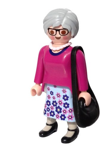 Playmobil elderly figure - playmobil,
