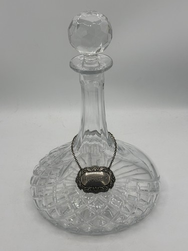 Cut glass pretty patterned - glass,
