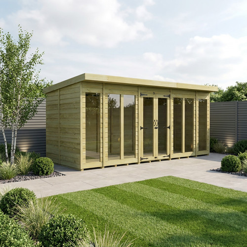 Pent summer house full - pent, (full