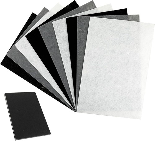 Felt sheets for crafts 9pcs - sheets,