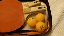 Dunlop Table Tennis Set Bats Balls Post Net & Carry Case £15.99 Priced