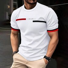 Men’s Elegant Letter Print