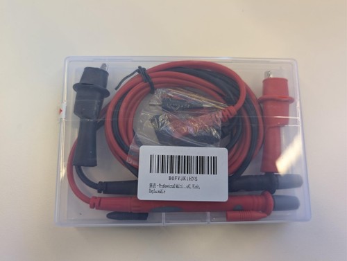 Multimeter test leads kit - leads,