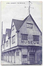 Newbury Berkshire The Museum - Pre WWI Postcard P17