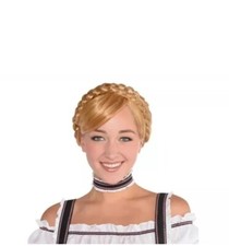 BLONDE MILK MAID WIG FOR