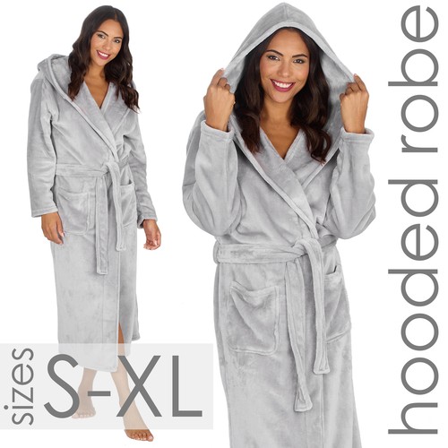 Ladies longline hooded - ladies,