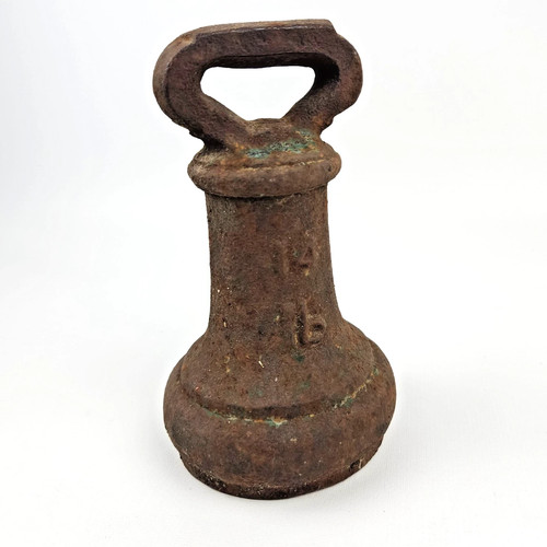 Antique cast iron - iron, bell