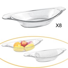 8x Banana Split Bowls Serving