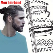 Black Metal Sports Hairband