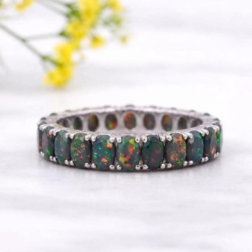Black opal eternity - black, band