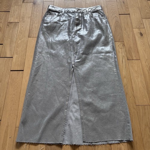 Marks and spencer silver maxi - and,