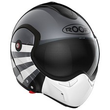 Roof Boxxer 2 Motorcycle Motorbike Flip Up Helmet - Sunrise Black / Steel