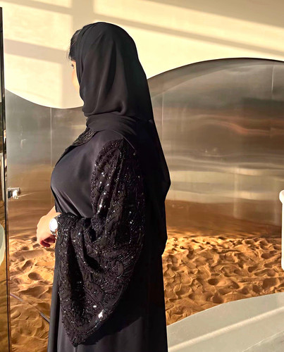 Women black abaya kaftan - women’s,