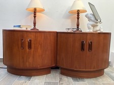 Pair G Plan Curbed Bedside