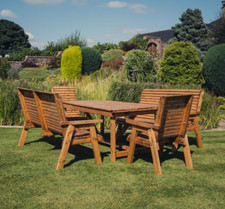 Wooden garden furniture - garden,
