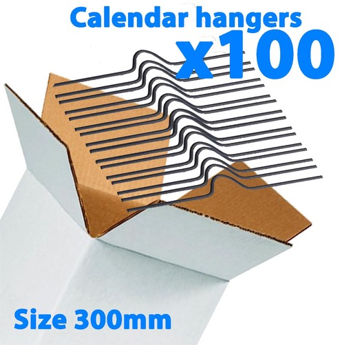 Galaxy 300mm black calendar - 300mm,