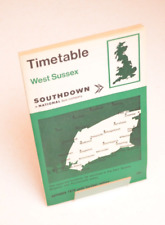 Bus Coach Timetable Southdown