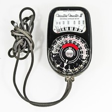 1950's SANGAMO WESTON MASTER III S141.3 UNIVERSAL EXPOSURE METER & CASE - RSPCA