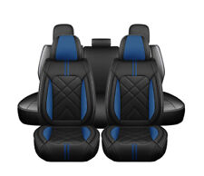 Fit Nissan Navara Qashqai Juke Deluxe Blue Car Seat Covers Full Set Seat Cusions