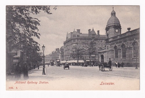 Postcard midland railway - midland,