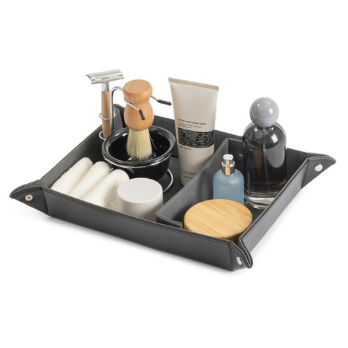 Livivo leather look valet - leather,