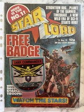 STAR LORD BRITISH WEEKLY COMIC No.1 13 May 1978 no badge
