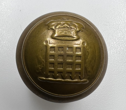 Antique livery button brass - livery,