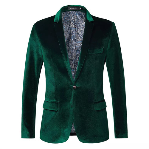 Men velvet work - work, jacket
