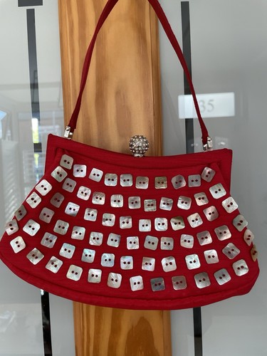 Vintage red aftershock bag - vintage,