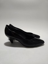 Clarks Court Shoes Black