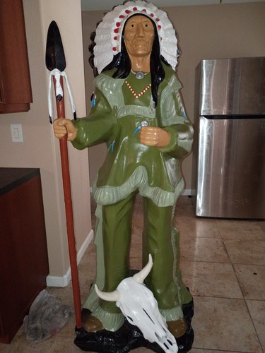 Native american indian statues - native,