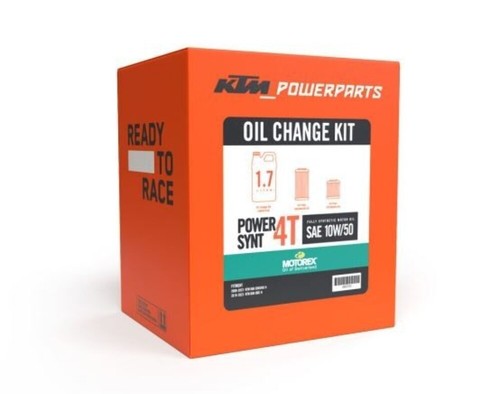 New ktm oil change - oil,