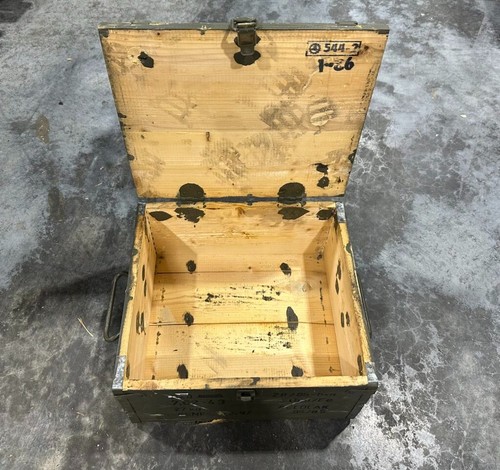 Czech military ammo crate - military, –