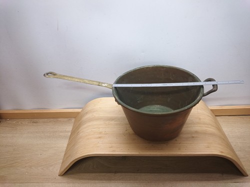 Antique copper saucepan pan - saucepan,