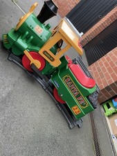 Peg Perego Santa Fe Toddler Ride On Train & Complete Track Layout