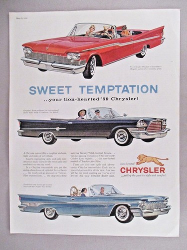 Chrysler convertible print - chrysler,