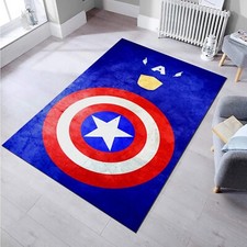 Captain america, Fan Rug, Area