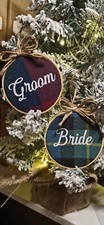 Tartan Wedding Place Settings
