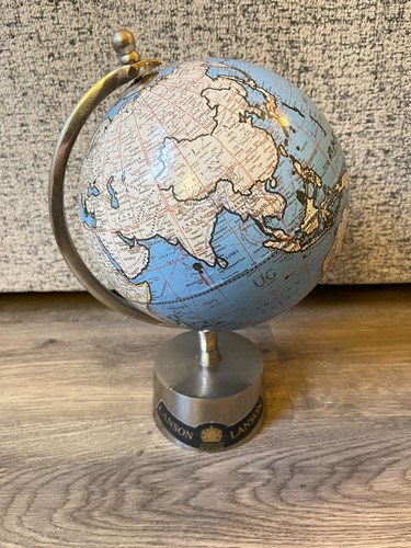 Globe legend desk - desk, top