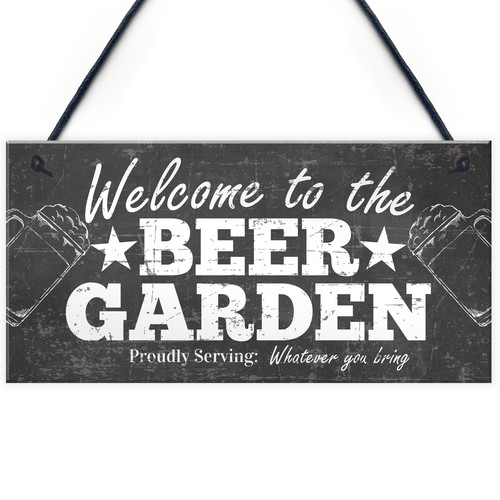 Welcome sign beer - sign,