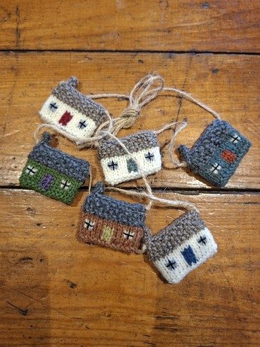 Hand knitted and - knitted,