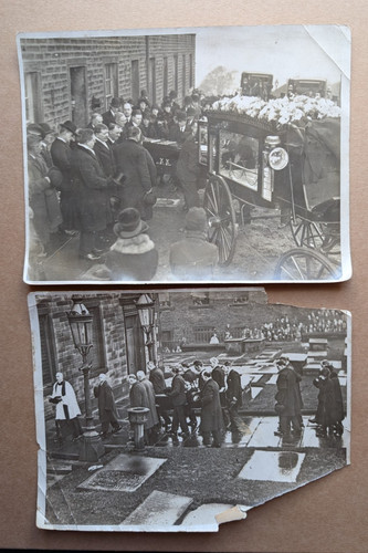 Old photo men funeral death - old,