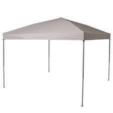 Blooma Gazebo Urilia White Square W2.95m D2.95m Garden Party Shelter